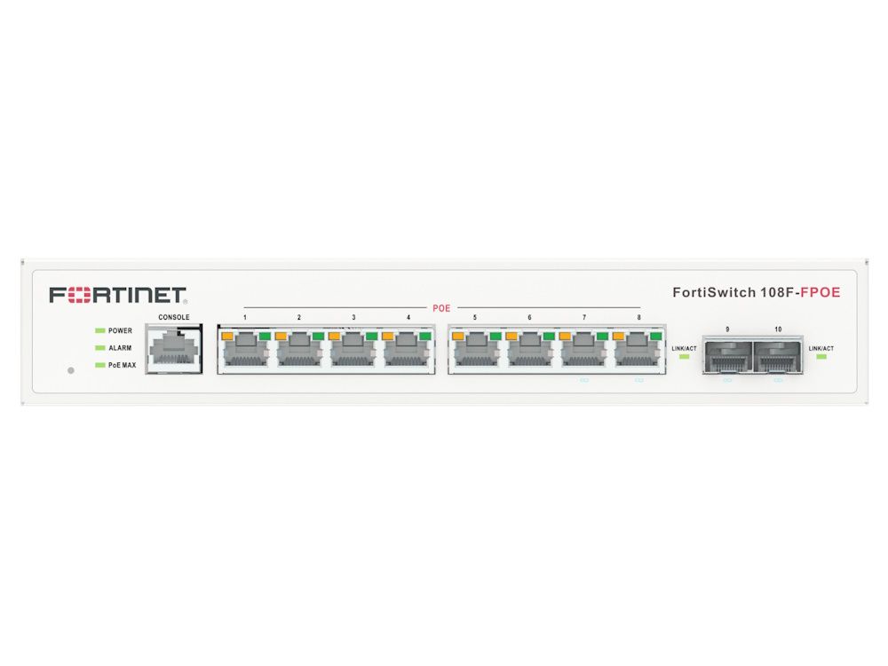FortiSwitch-108F-FPOE