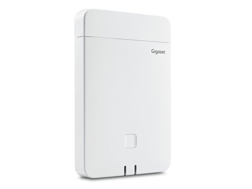 Het Gigaset N770 IP Pro Multi Cell IP DECT Basisstation schuin van linksvoor