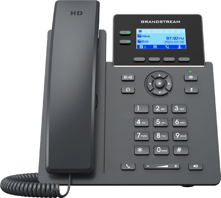 Grandstream GRP2602 Zakelijke IP-telefoon voorkant recht