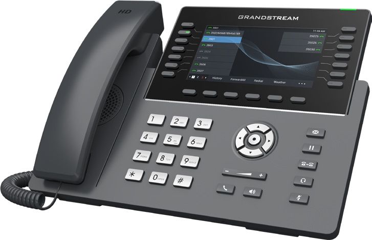 Grandstream GRP2650 VoIP-telefoon voor 14 lijnen schuin