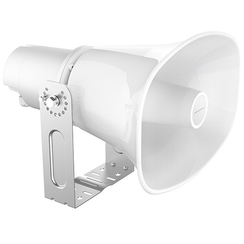 Grandstream GSC3518HS SIP Horn Speaker met RVS montagebeugel onder