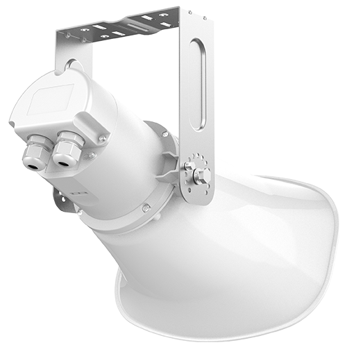 Grandstream GSC3518HS SIP Horn Speaker met montagebeugel achterkant