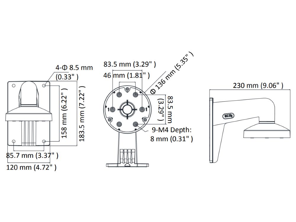 Hikvision DS-1473ZJ-135