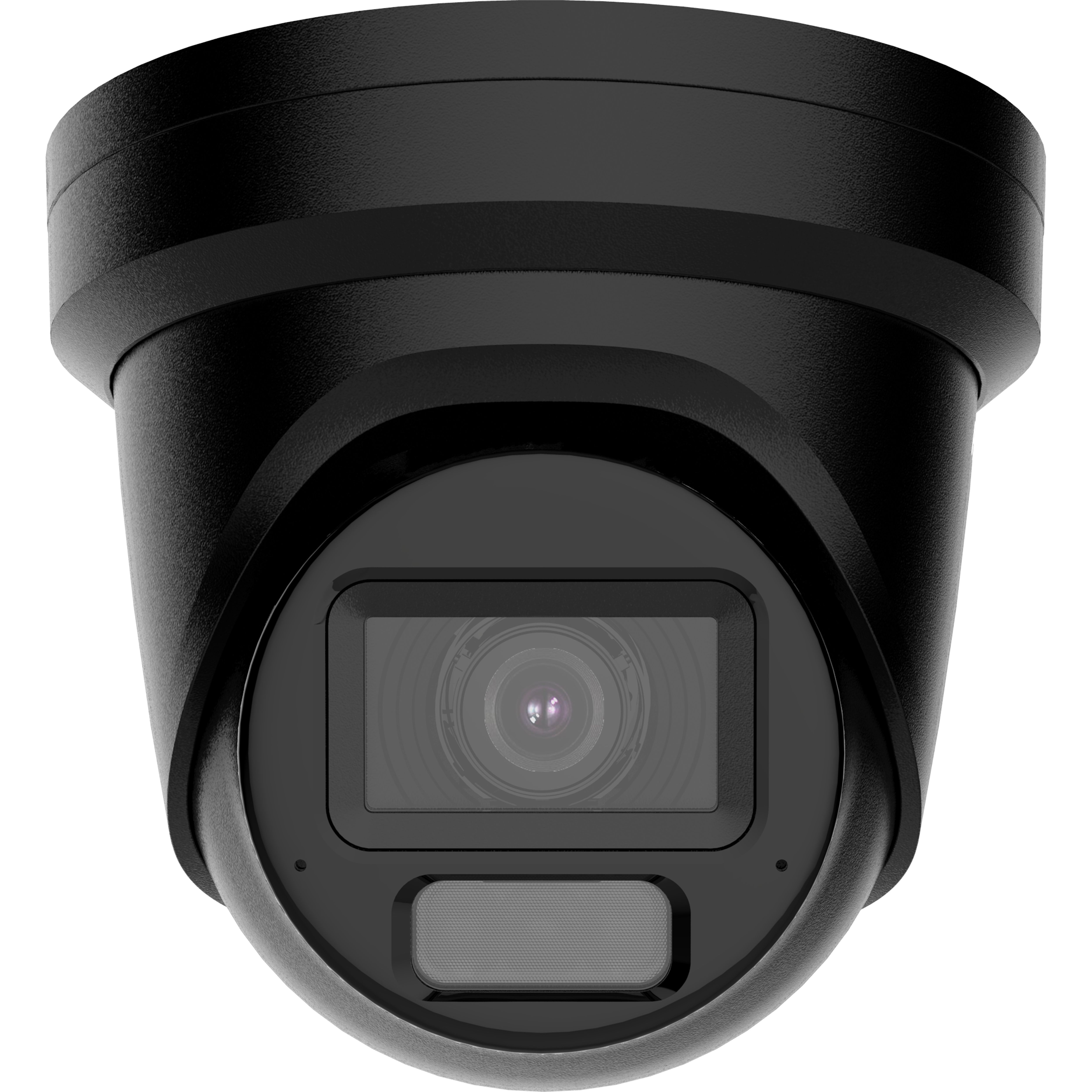Voorkant van de Hikvision DS-2CD2H83G2-LIZS2U 8MP 4K AcuSense Turret Camera
