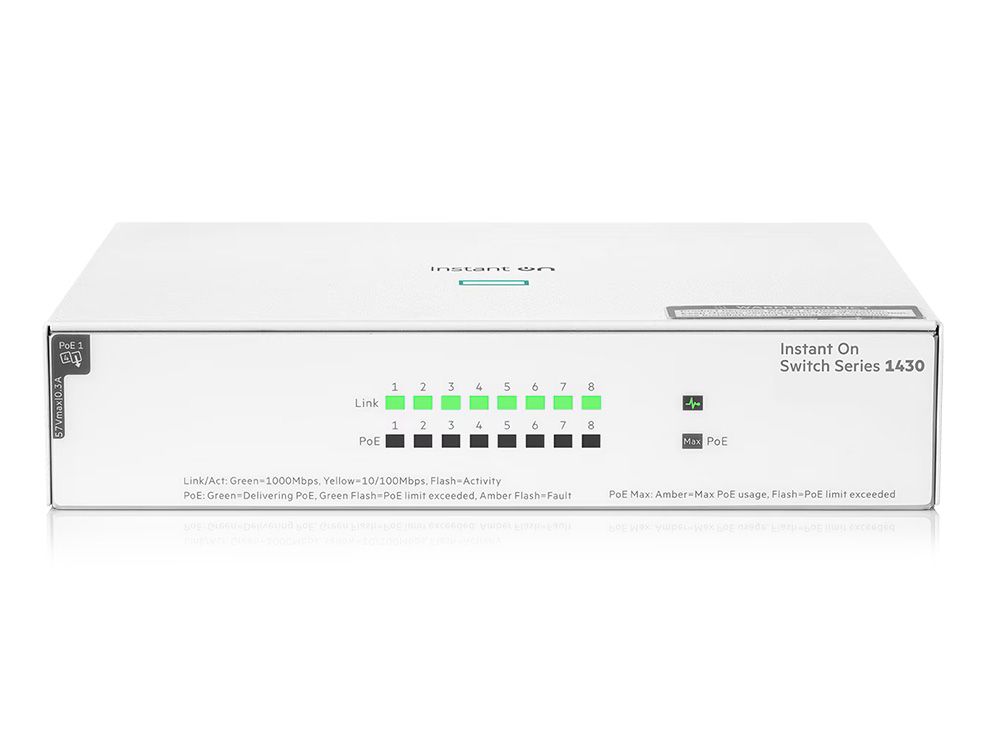 HPE Networking Instant On Starter Pack PoE switch