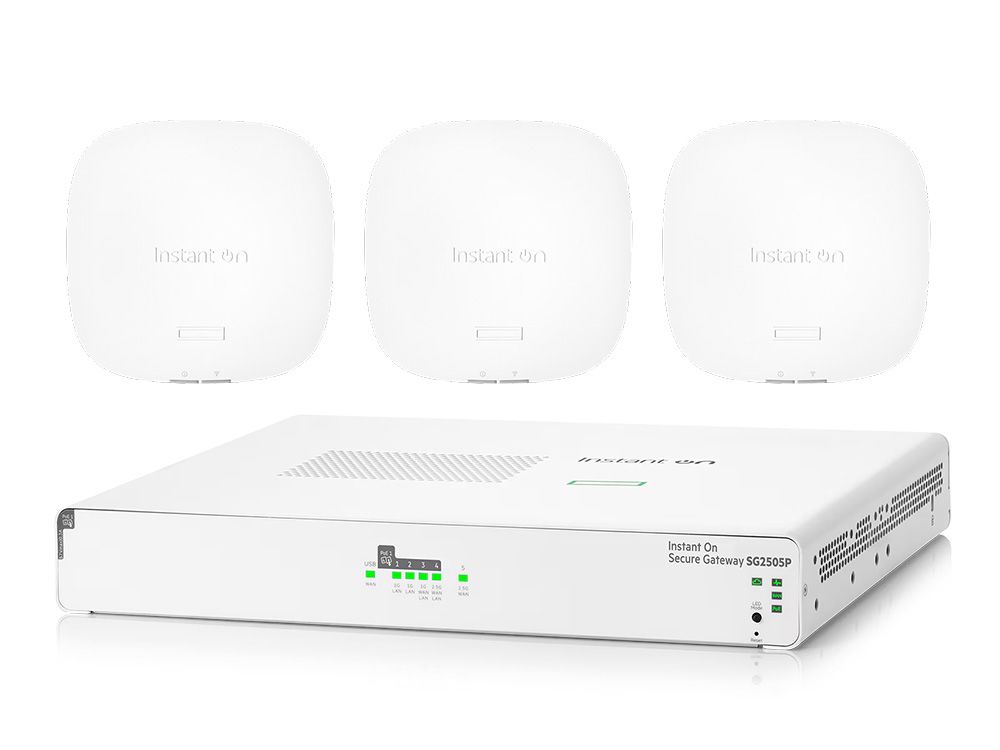 HPE Networking Instant On Starter Pack met gateway en AP22