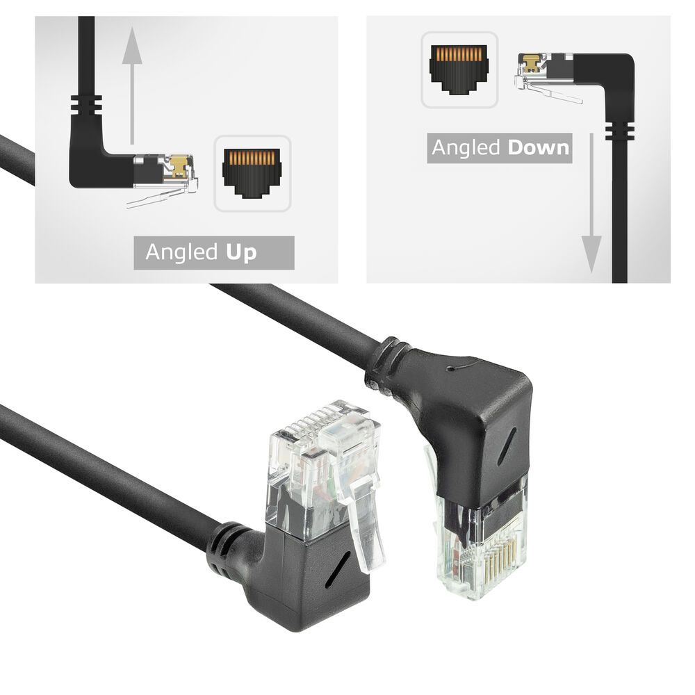 ACT DD7902 CAT6A Slimline Patchkabel