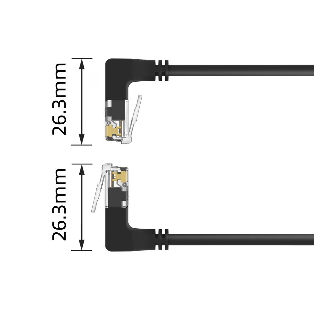 ACT DD7902 CAT6A Slimline Patchkabel