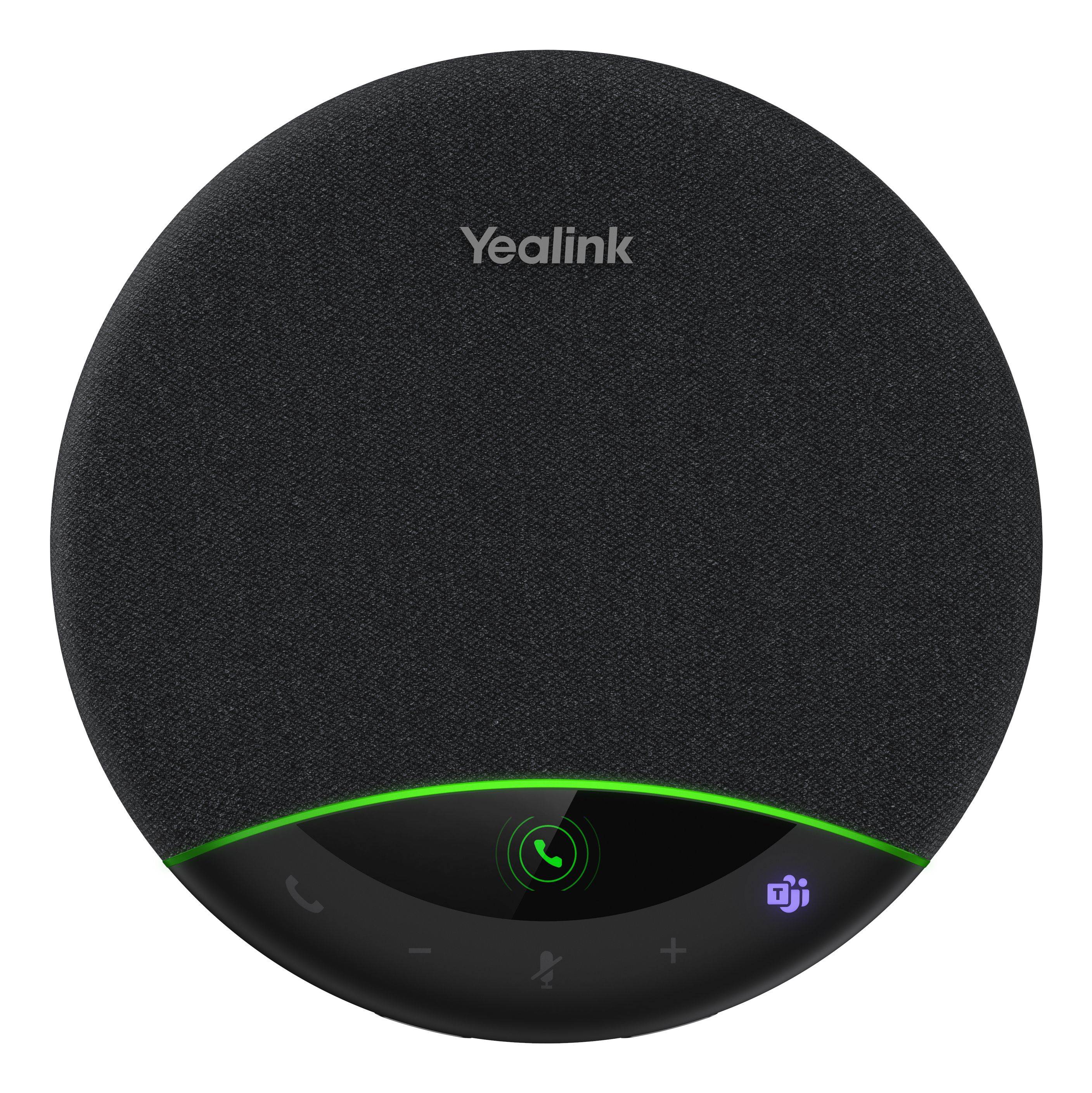 De Yealink SP96 Speakerphone voor Microsoft Teams vergaderingen van bovenaf gezien