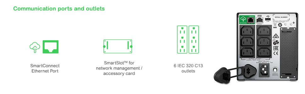 APC Smart-UPS 750VA 6x C13