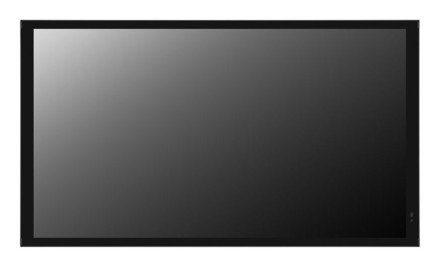 Voorkant van het LG 49XE4P-B high brightness 4000 nits outdoor led display voor 24/7 digital signage