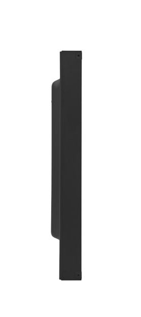 Linker zijkant van het LG 55XE4P-B high brightness 4000 nits outdoor led display voor 24/7 digital signage