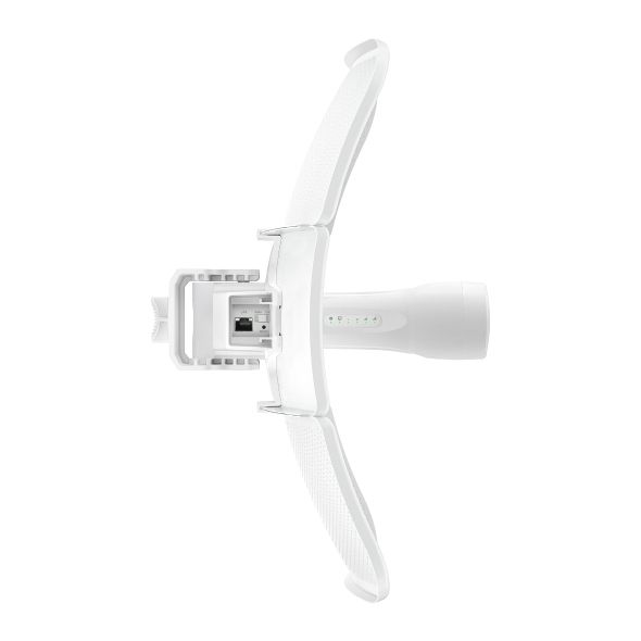Zijkant van een access point uit de Omada by TP-Link Beam Bridge 5 UR KIT 5 GHz WiFi 5 Point-to-Point bundel 23dBi