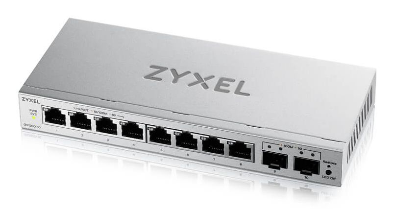 Zyxel GS1200-10 v3 Smart Managed Switch