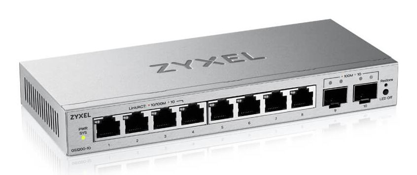Zyxel GS1200-10 v3 Smart Managed Switch