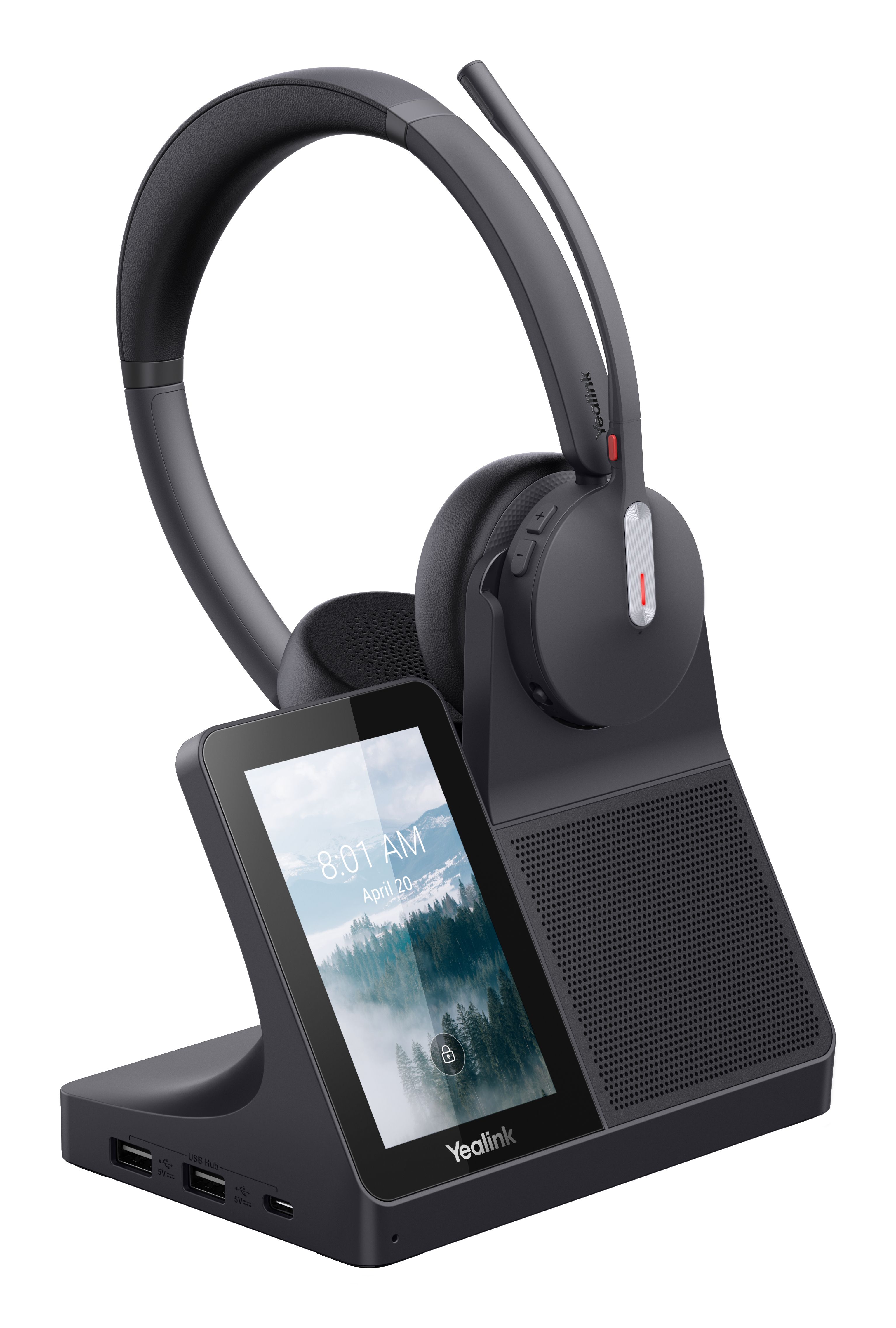 Yealink WH64 Workstation Dual Headset met DECT en Bluetooth