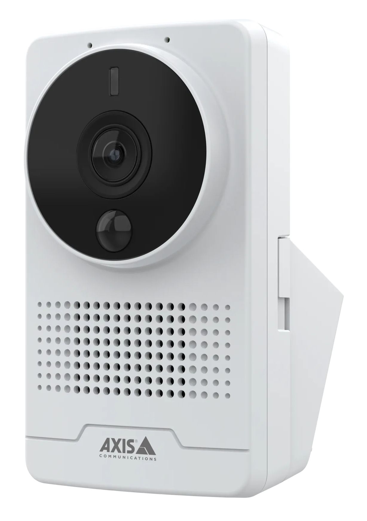 De Axis M1075-L Mk II full HD AI box camera schuin van rechtsvoor