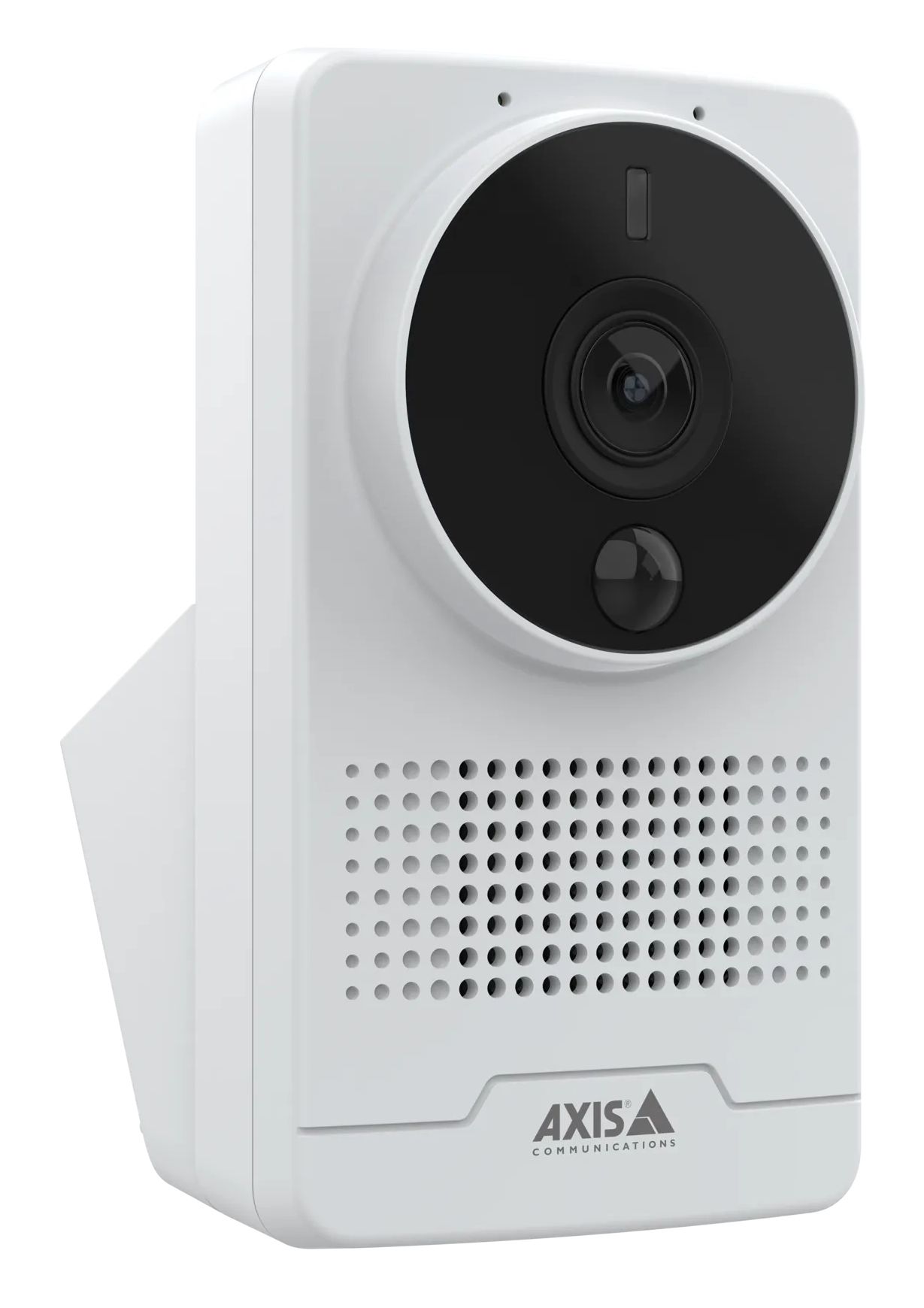 De Axis M1075-L Mk II full HD AI box camera schuin van linksvoor