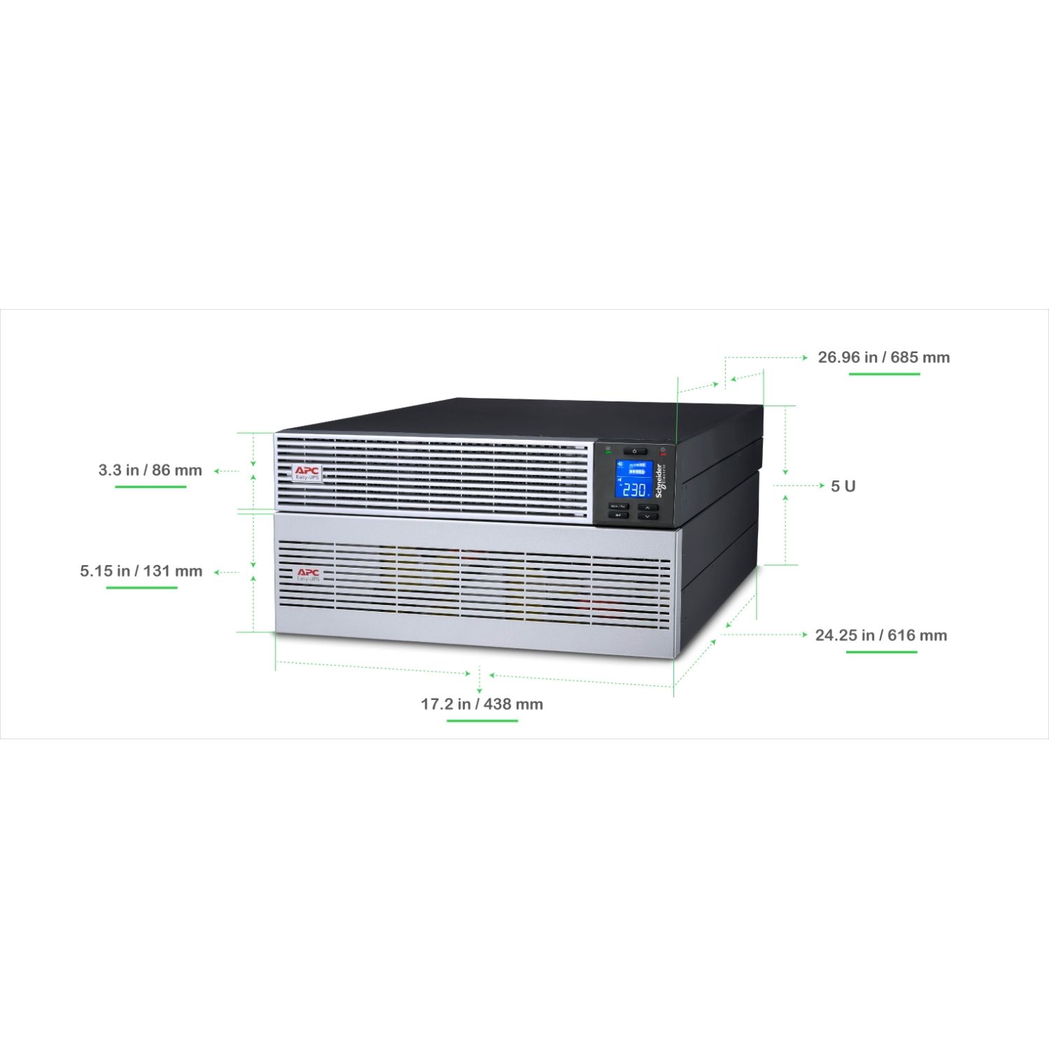 APC SRVL6KRILRK Easy-UPS 6000VA