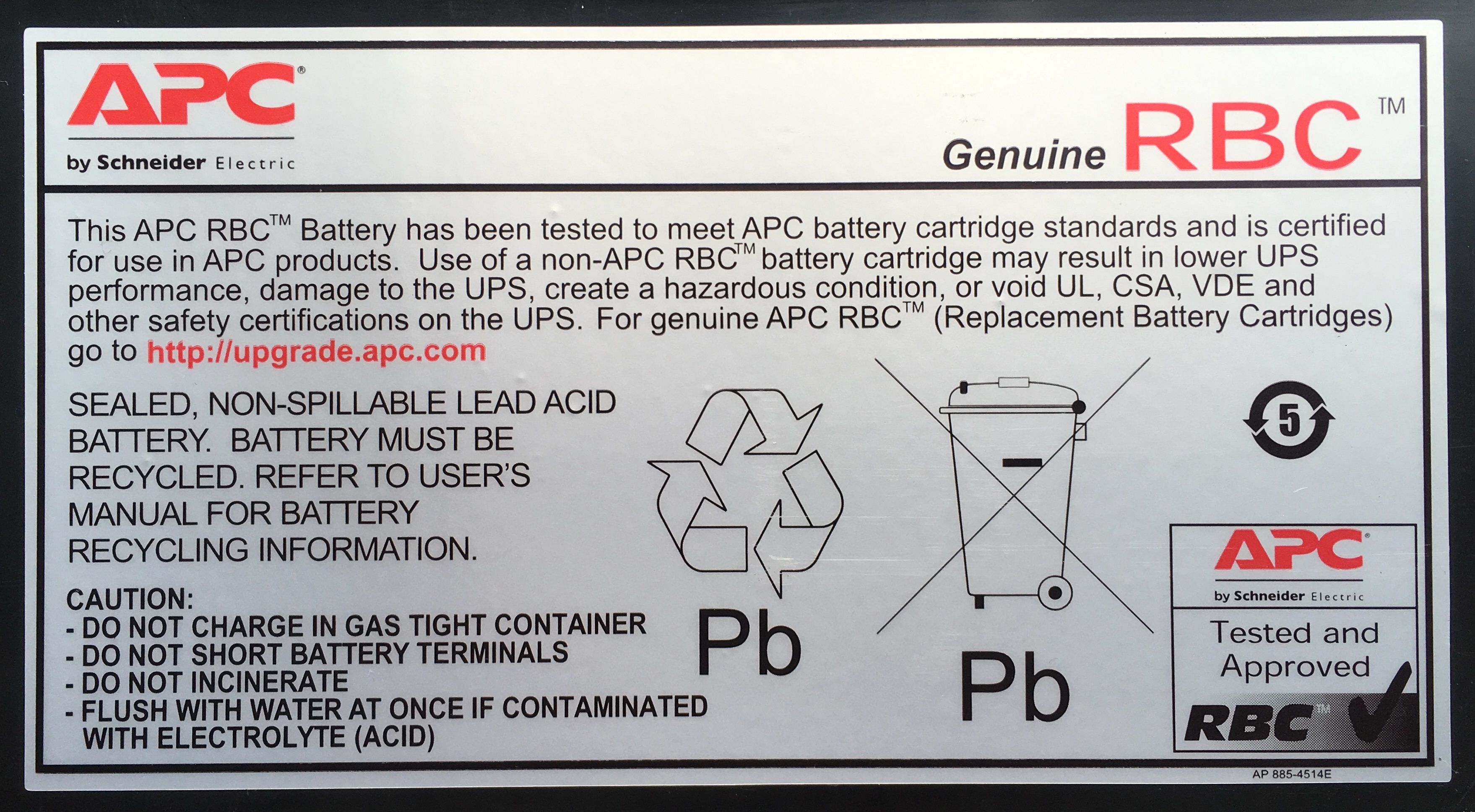 APC RBC47 Accu
