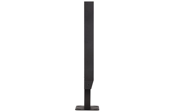 Rechter zijkant van het LG 75XE3C 75” 4K high brightness outdoor signage display