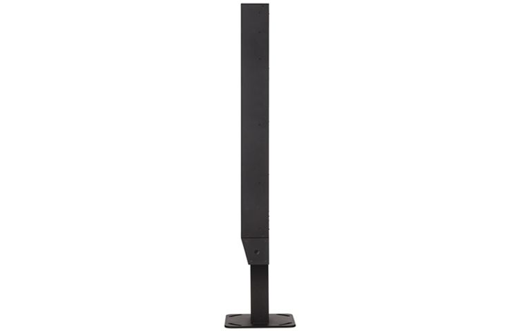 Linker zijkant van het LG 75XE3C 75” 4K high brightness outdoor signage display