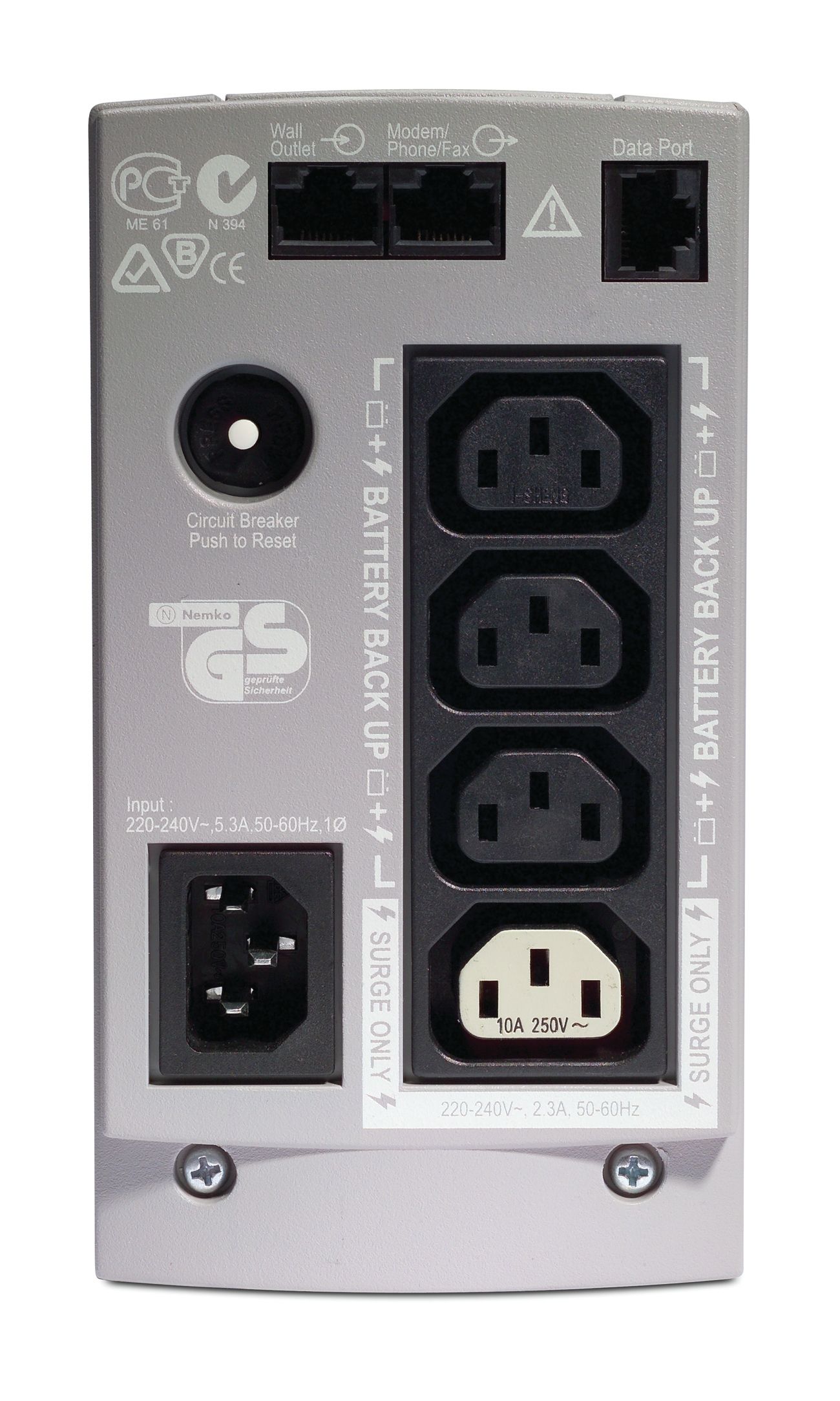 APC Back-UPS 500VA 4x C13