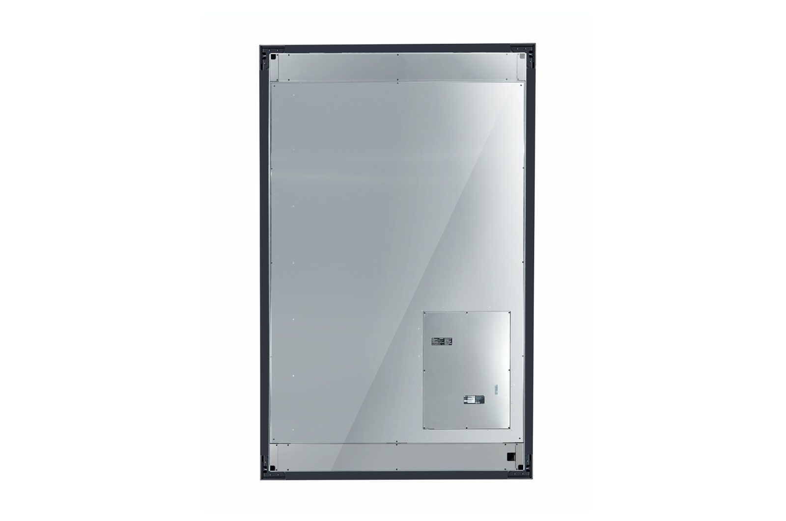 Achterkant van het LG 86XE3FS 86" 4K high brightness outdoor signage display