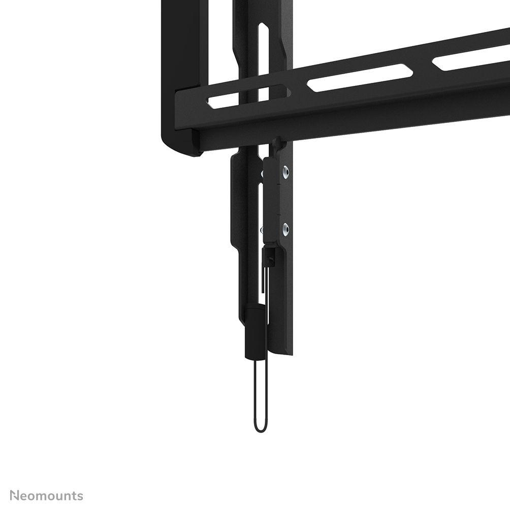 Bevestigingsmechanisme van de Neomounts WL30-550BL16 muurbeugel voor displays van 42" tot 86"