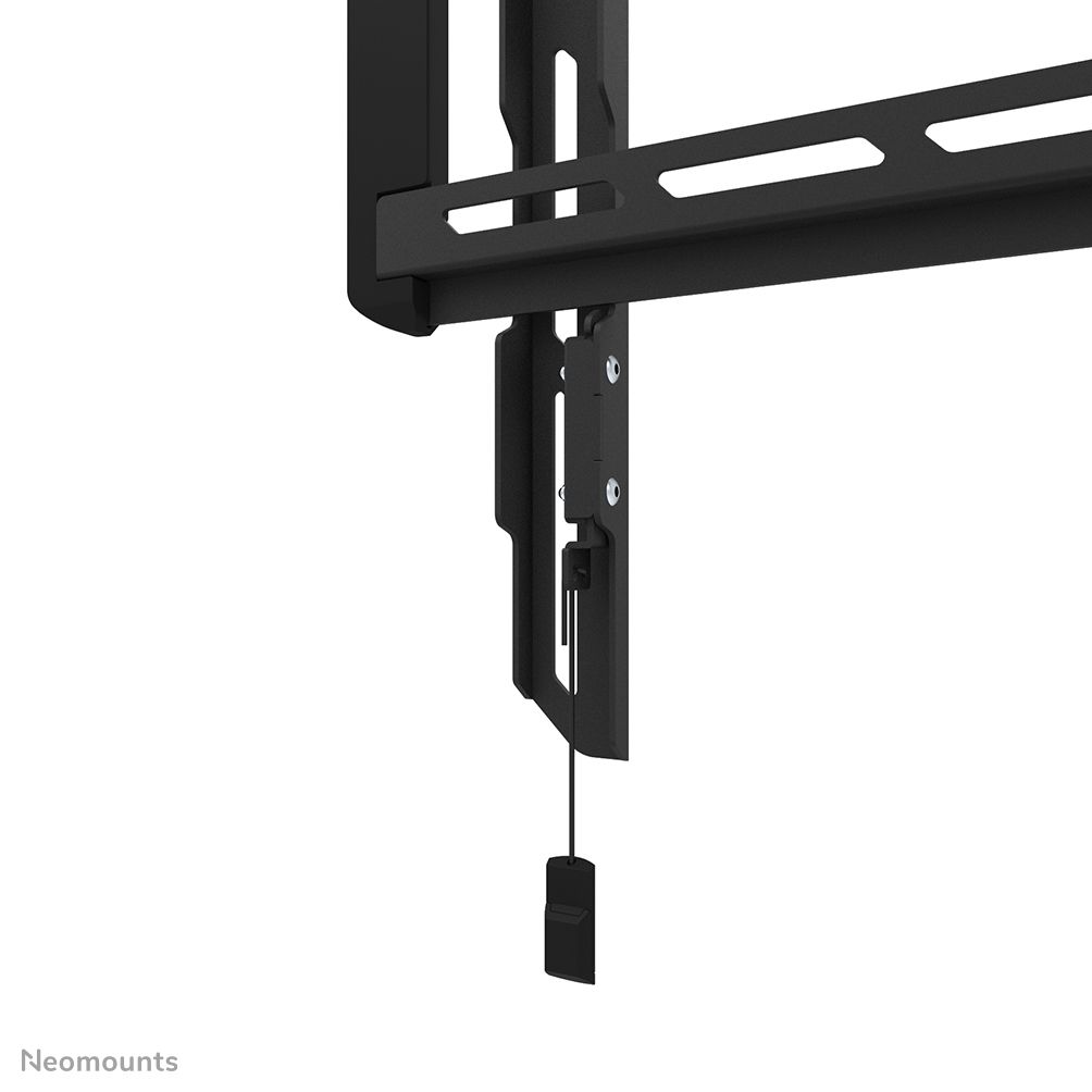 Bevestigingsmechanisme van de Neomounts WL30-550BL18 muurbeugel voor displays van 43'' tot 86''