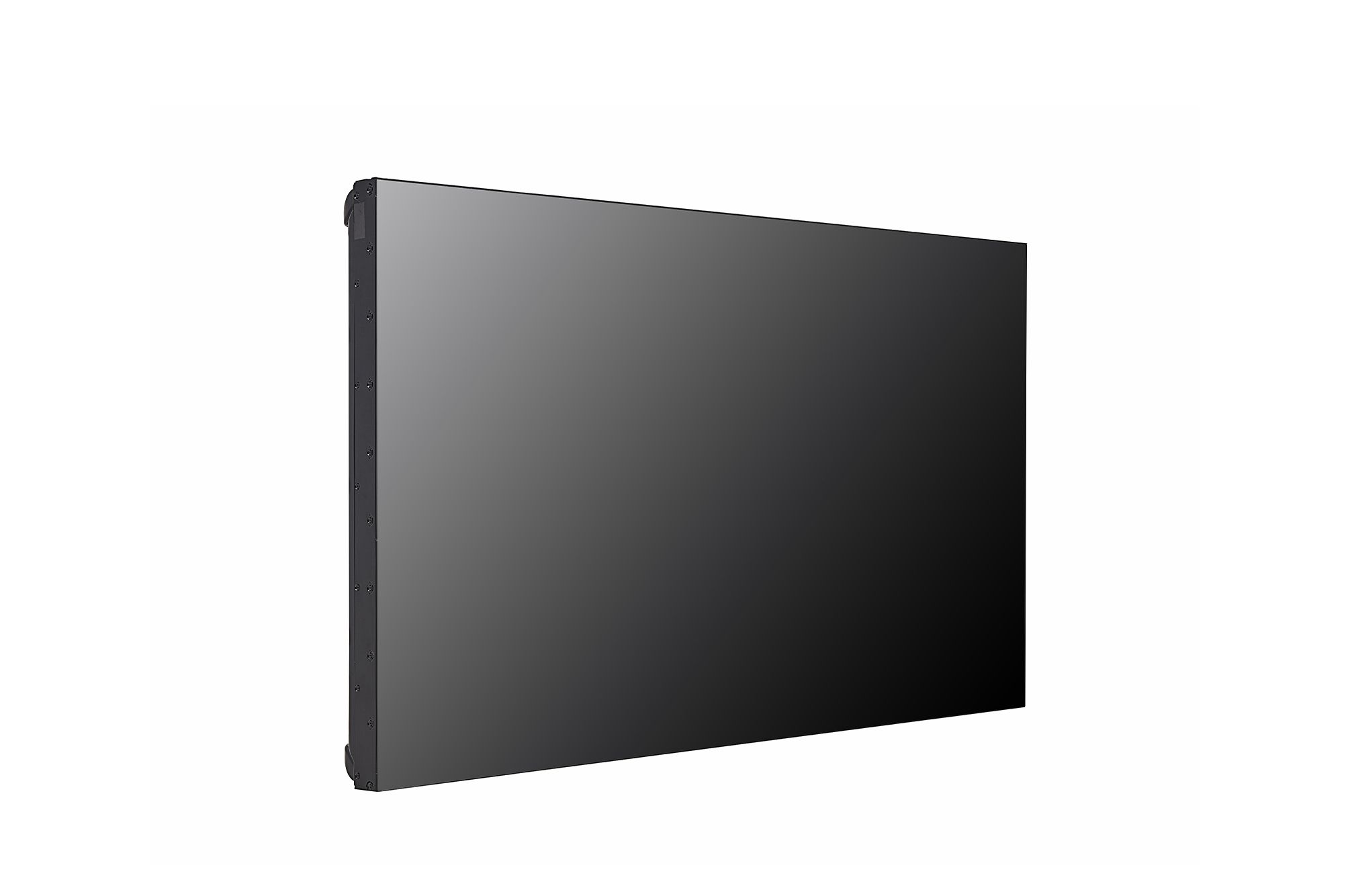 De LG 55VM5J-H 55" videowall display schuin van linksvoor