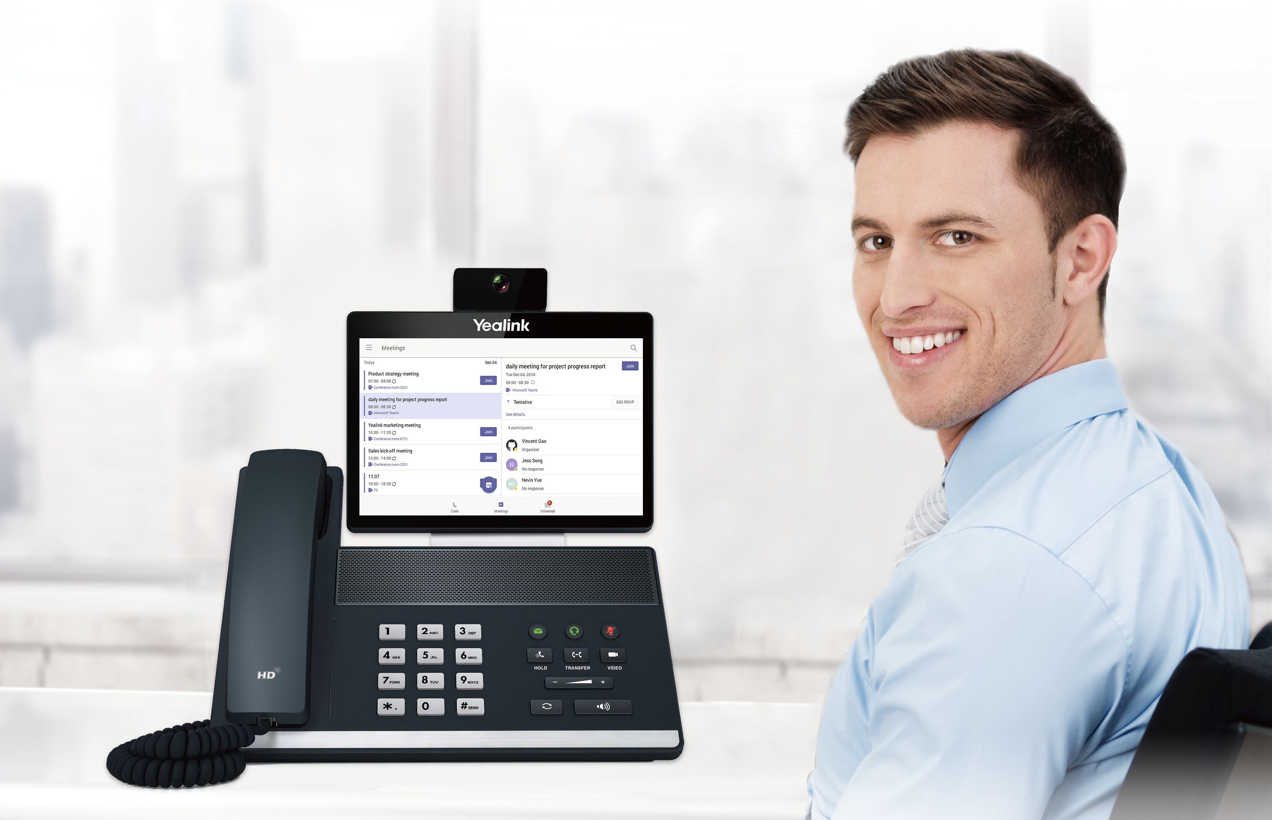 Yealink VP59 IP Videotelefoon