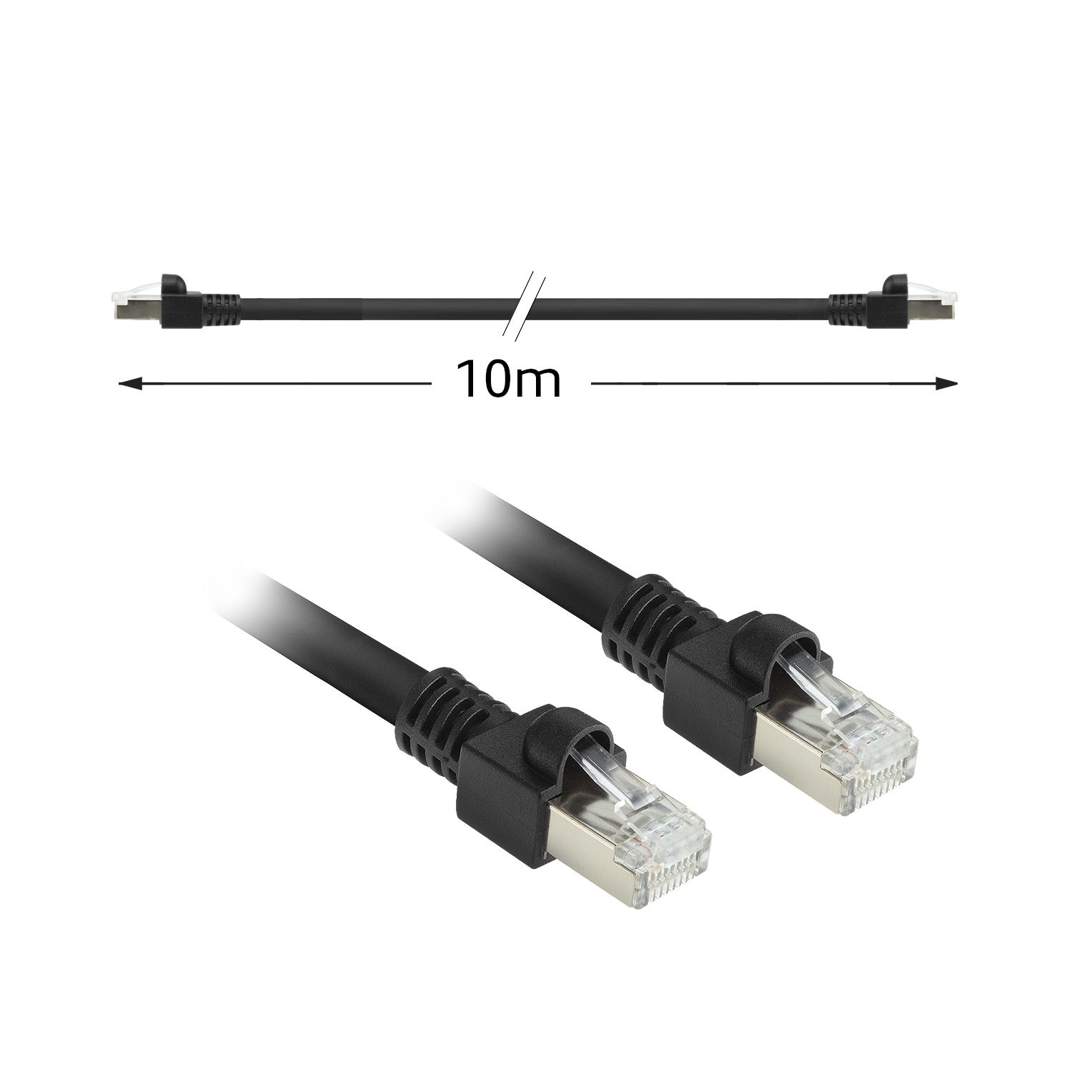 ACT S/FTP CAT7 PoE+ 30W Patchkabel