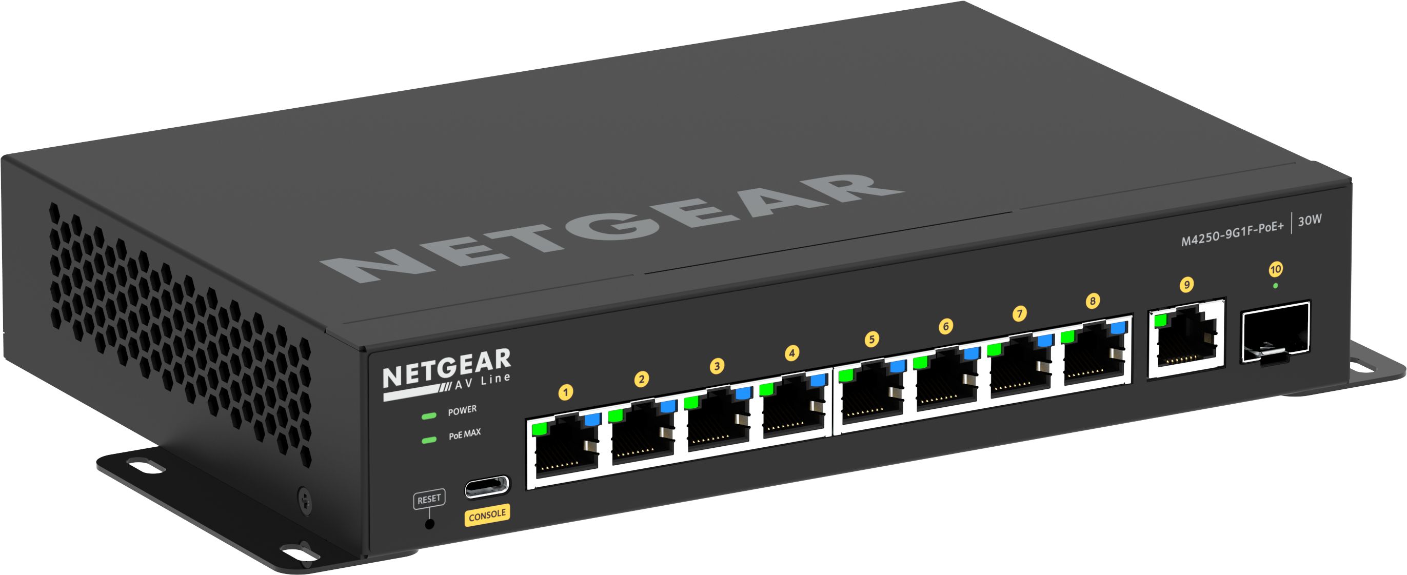 Netgear AV Line M4250-9G1F-PoE+