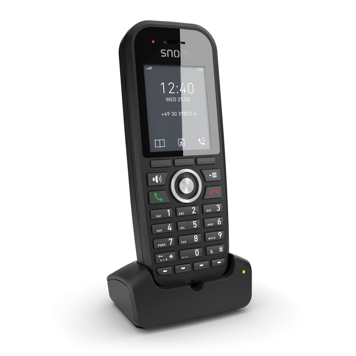 Snom M30 Office Draadloze DECT Handset schuin voor links