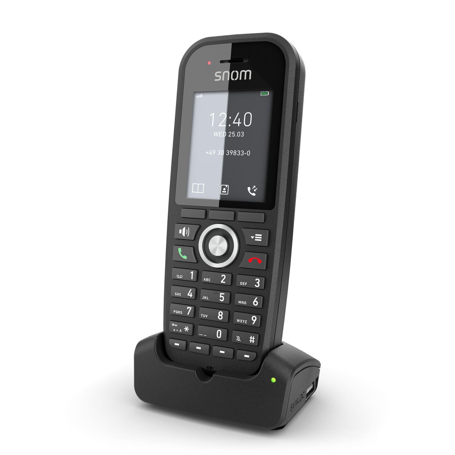 Snom M30 Office Draadloze DECT Handset schuin voor rechts