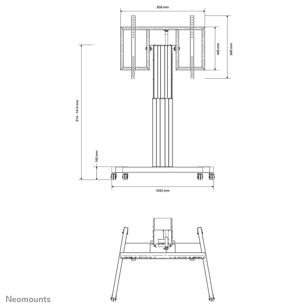 Neomounts PLASMA-M2500TBLACK