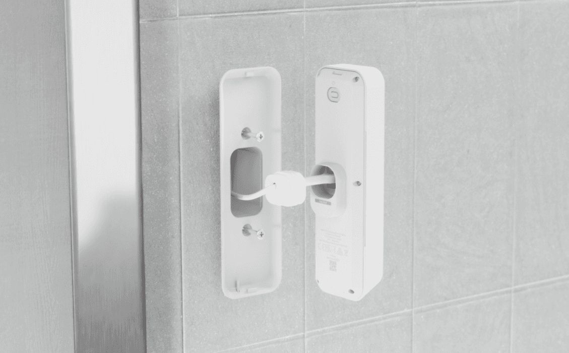 Ubiquiti UniFi G4 Doorbell Pro PoE wit opbouw installatie