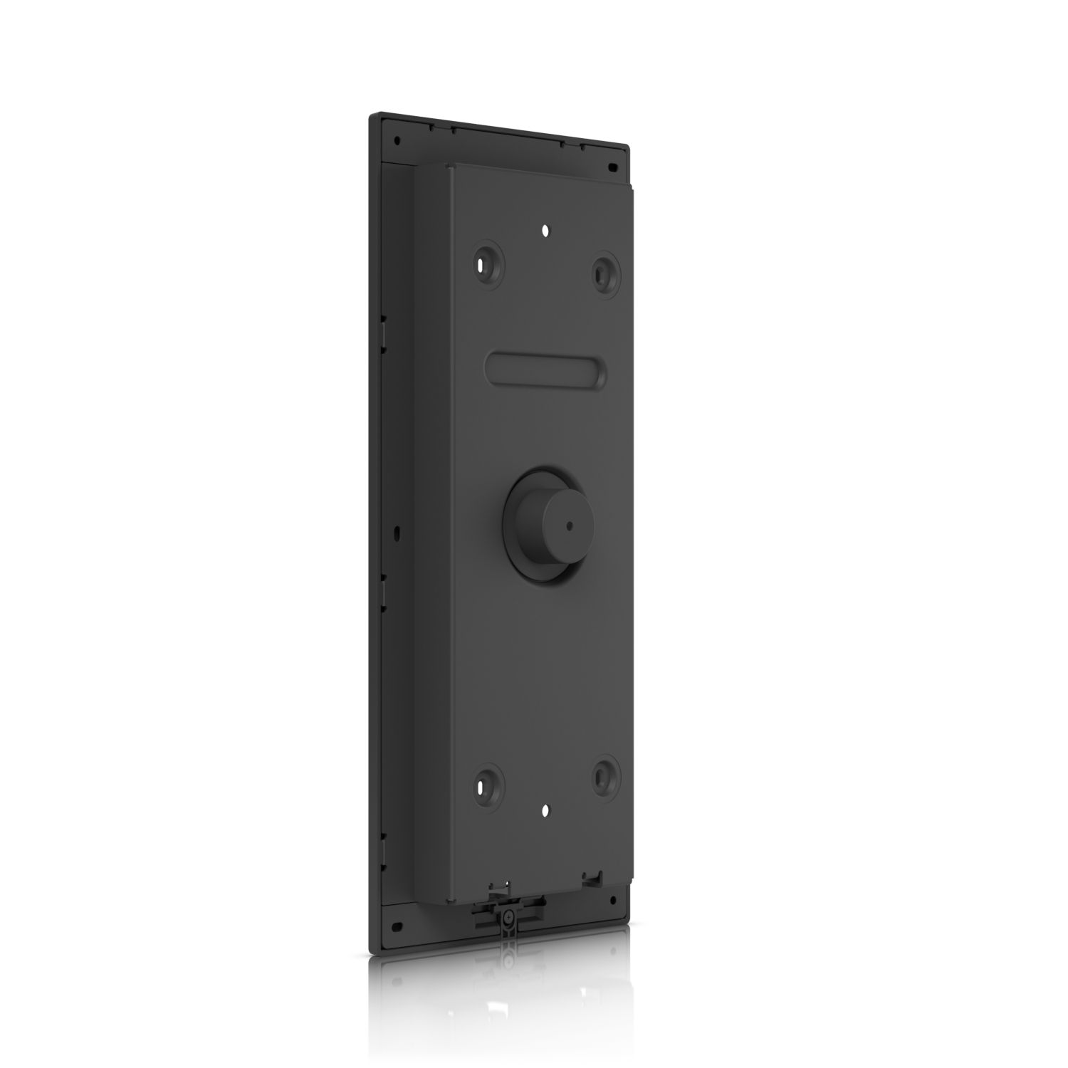 De Ubiquiti UniFi Access Intercom Flush Mount schuin van achter