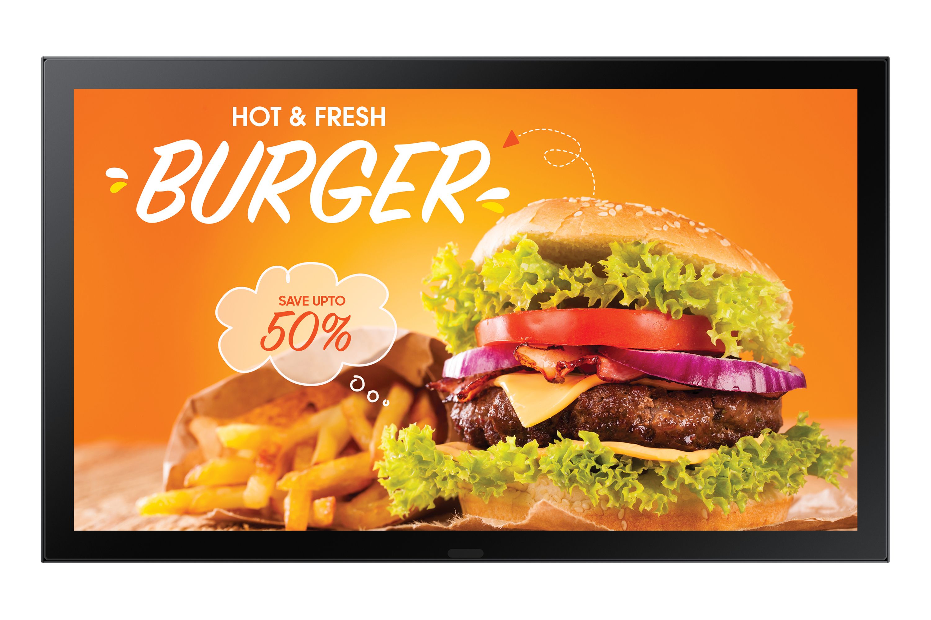 Samsung OH24B 24" full HD outdoor high brightness display voor narrowcasting