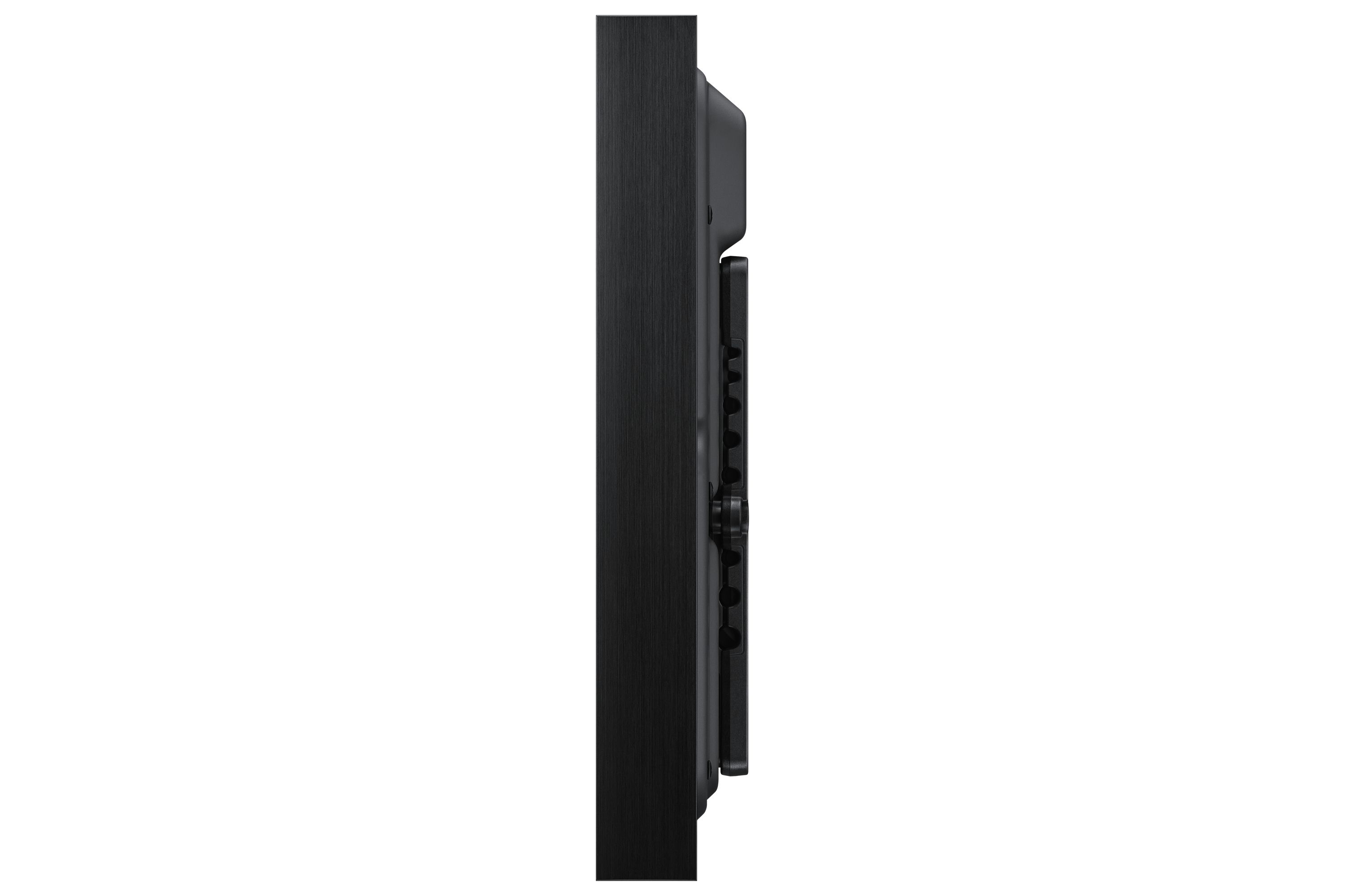 Zijkant van het Samsung OH24B 24" full HD outdoor high brightness display voor narrowcasting
