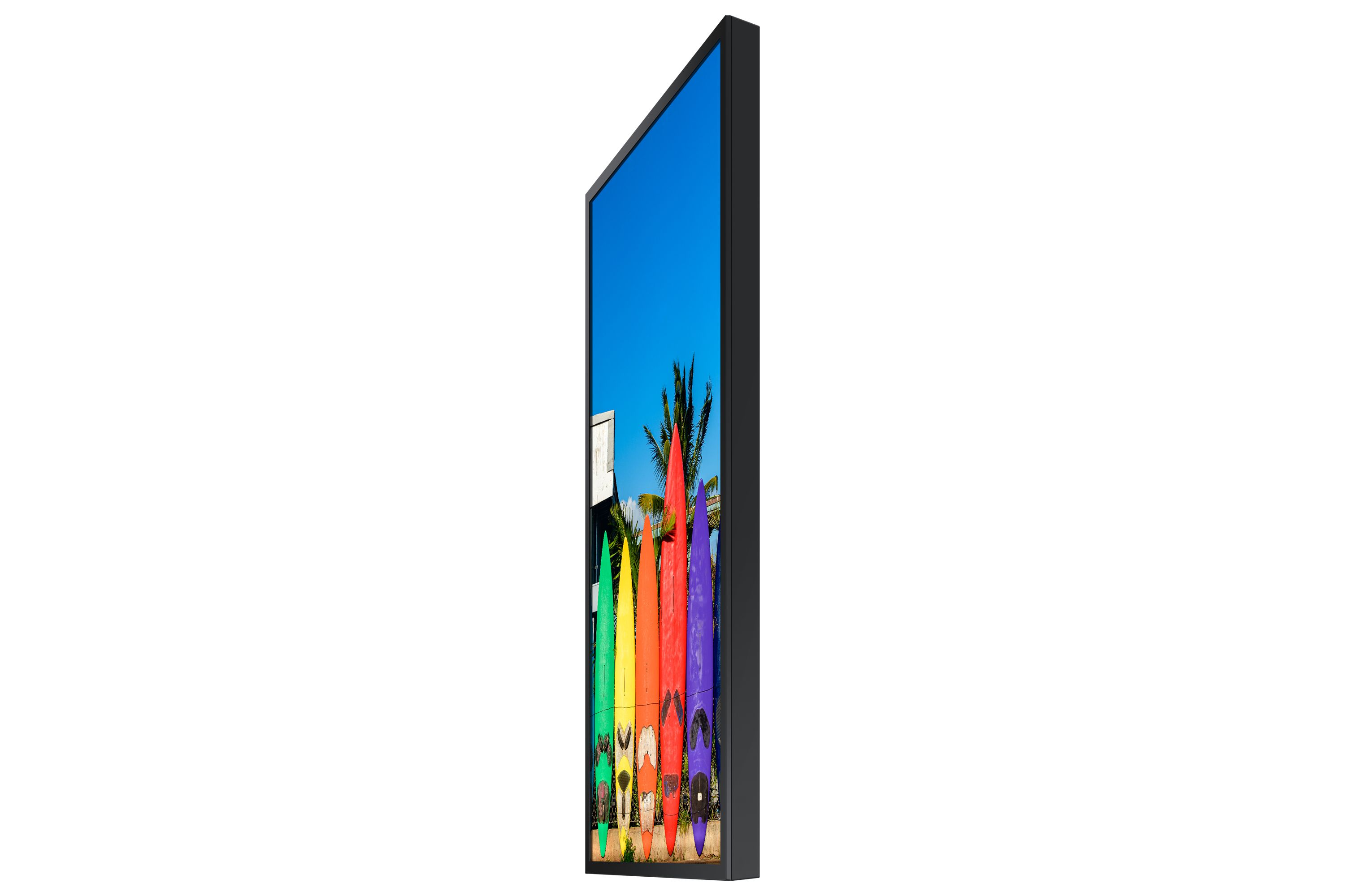 Het Samsung OM55B 4K UHD 55" high brightness etalage display