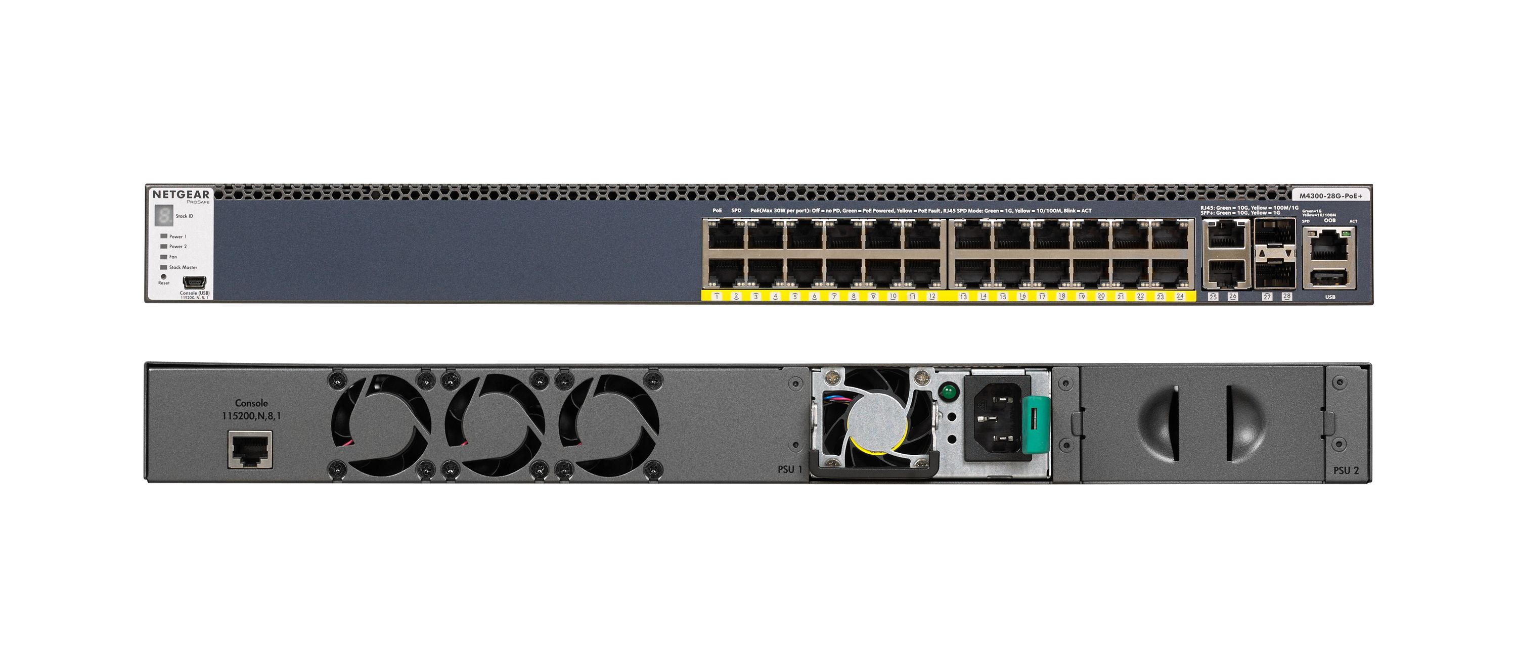 Netgear M430028GPOE+ MN SW APS1000W