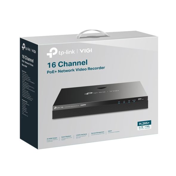 TP-Link VIGI NVR2016H-16MP-4TB