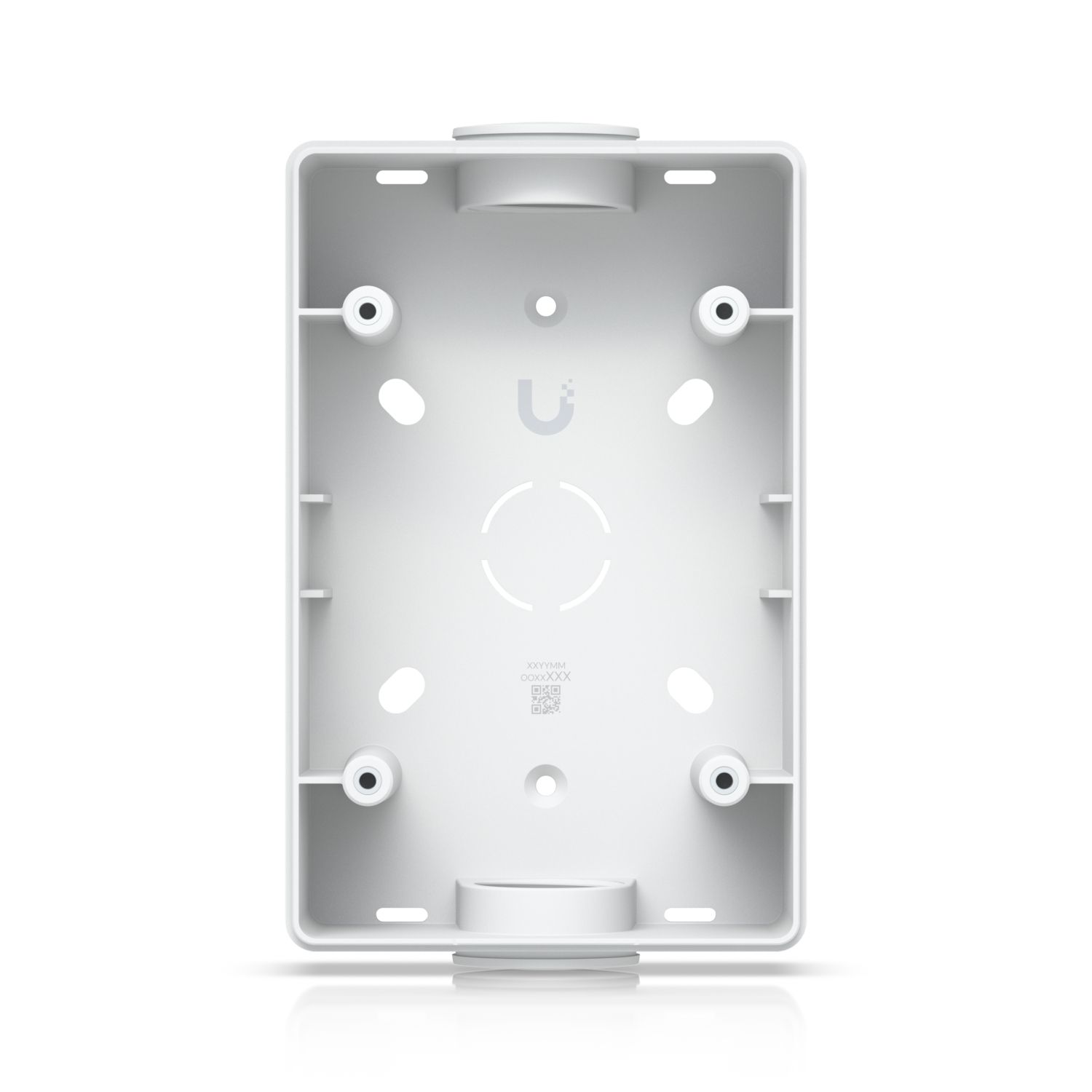 Binnenkant van de Ubiquiti UniFi Access Reader Junction Box (wit)