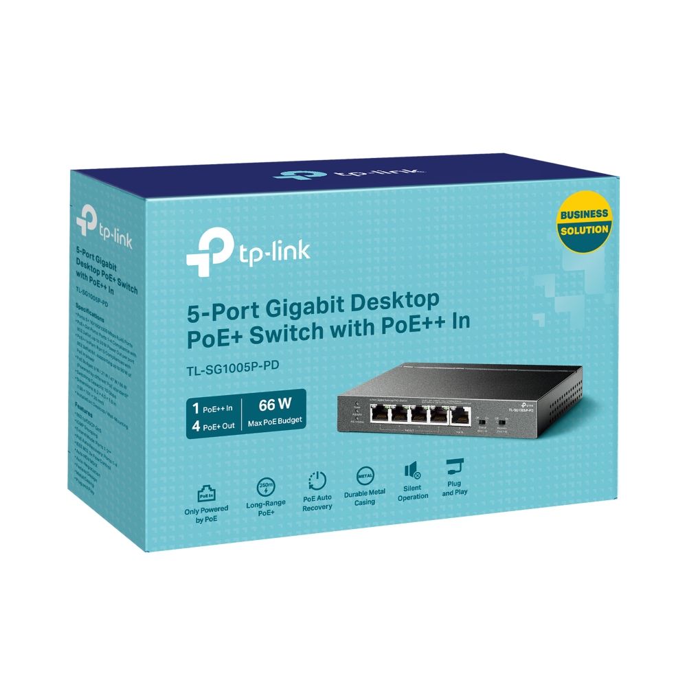 Omada by TP-Link TL-SG1005P-PD