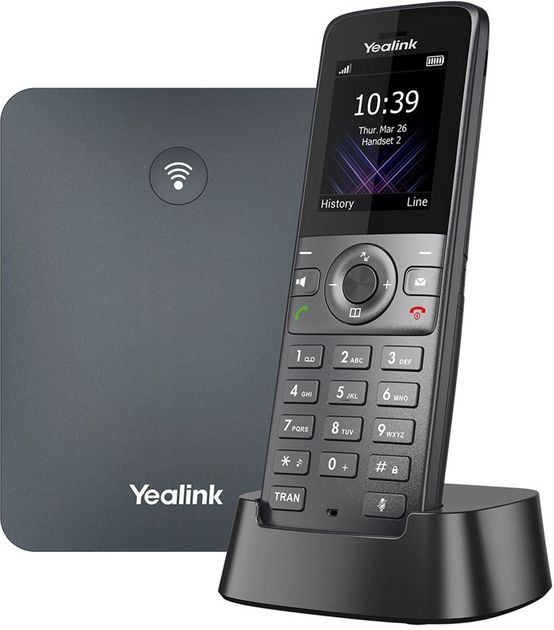 Yealink W74P DECT telefoon met W70B Basisstation en W74H DECT Handset met Bluetooth