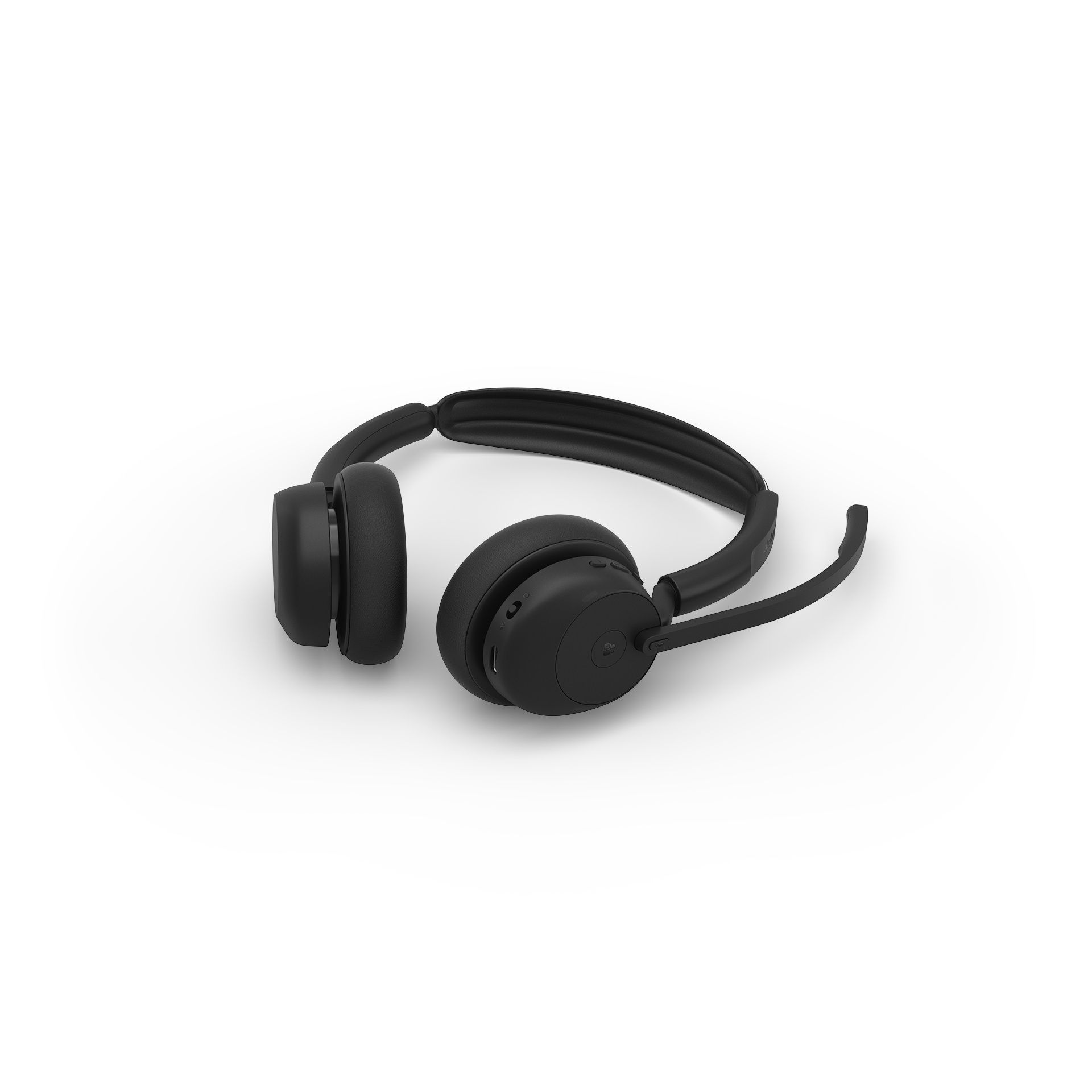Jabra Evolve3 45 MS Teams stereo Bluetooth headset liggend