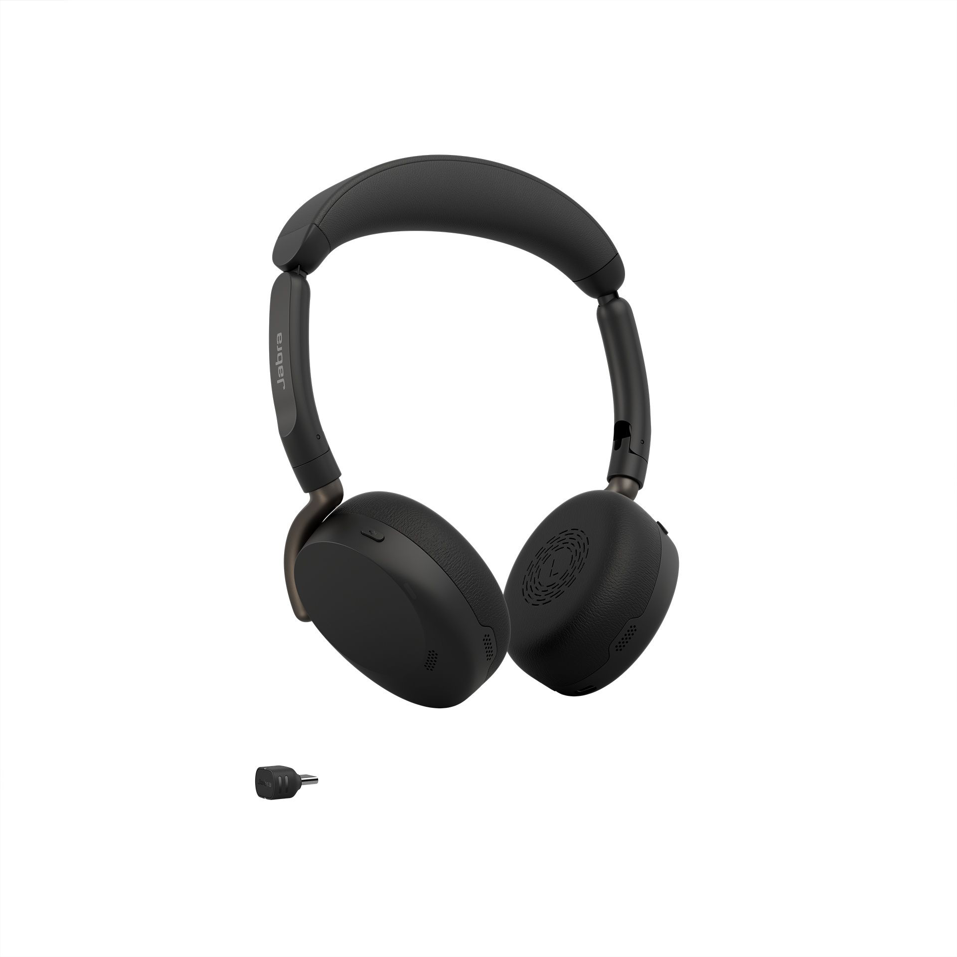 Jabra Evolve3 65 Flex UC Bluetooth headset voor hybride werken, met USB-C Bluetooth dongle