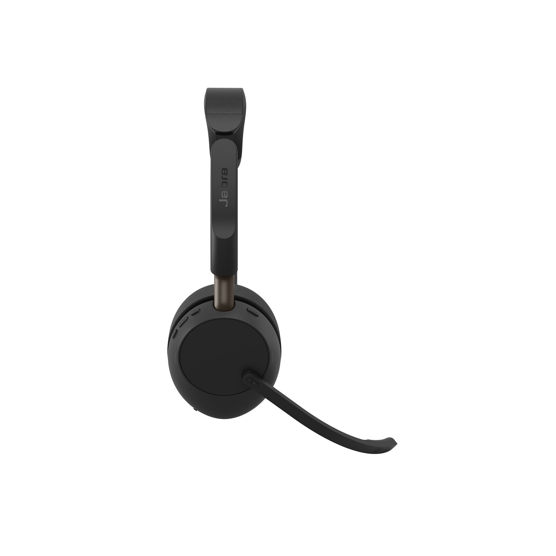 Jabra Evolve3 65 UC stereo Bluetooth headset zijkant